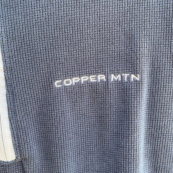 Copper Mountain 1/4 Zip Fleece. Mens M. - Picture 3 of 4